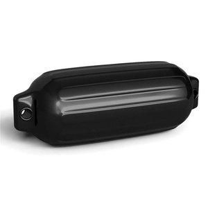4 garde-boue de bateau Marine 27 x 8,5 pouces (noir) - Vinyle de 3 mm résistant aux UV/à l'usure, conception anti-abrasion - Product Image 1