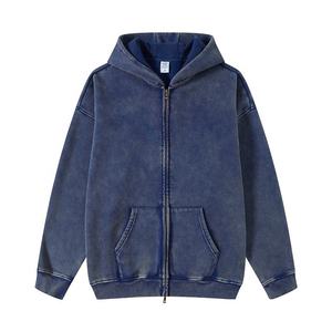 Sudadera con Capucha de Forro Polar de Algodón para Invierno, Estilo Urbano, Bolsillos Delanteros, Manga Farol, Color y Logotipo Personalizables para Hombre y Mujer, Estilo Deportivo - Product Image 1