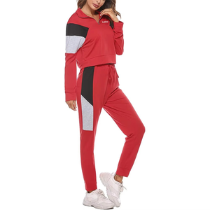 2025ชุดวอร์มผ้าคอตตอนแขนยาวสำหรับผู้หญิง, ชุดวอร์มสวมใส่สบายสำหรับใส่ไปยิมใส่วิ่ง - Product Image 1