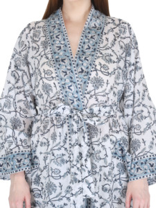 Best Selling <b>Long</b> Cotton Robe Handmade <b>Beach</b> Wear <b>Dress</b> Women's Bath Robe Bridal Dressing Gown Summer Casual <b>Dress</b> - Product Image 3
