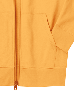 Sweat à capuche zippé léger pour homme, 100% coton, uni, imprimé numériquement, séchage rapide, respirant, pour la saison hivernale - Product Image 4