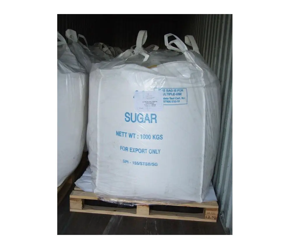 Caña de Azúcar refinada blanca, ICUMSA-45, 5g, un solo embalaje, bolsas de Color blanco