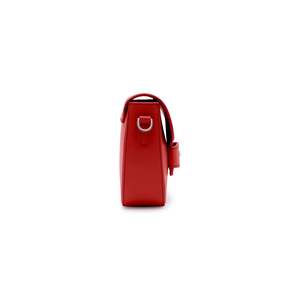 Sac à bandoulière pour femme Lisa rouge avec une seule sangle, doublure en PU et polyester, fermeture éclair - Product Image 2