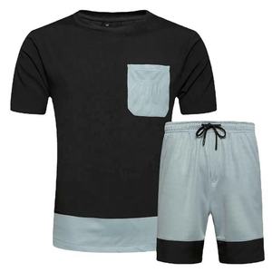Conjunto Corto Deportivo Informal de Dos Piezas para Hombre, Nuevo Estilo, Personalizado, Talla Grande, Transpirable, de Alta Calidad y Sostenible - Product Image 3