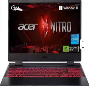 Portátil para Juegos SHARP Acer Nitro 5 AN515-58-525P, Intel Core I5-12500H, NVIDIA GeForce RTX 3050 - Product Image 3