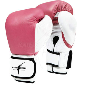 Sustainable Genuine Leather Boxing <b>Gloves</b> Non-Slip Lightweight Adjustable for Wrist Strap <b>Pull</b>-On Closure Custom Boxing - Product Image 1