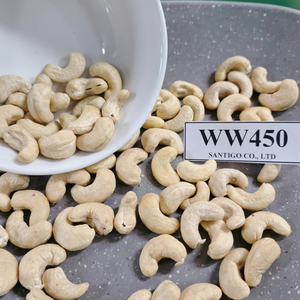 Precio de fábrica SANTIGO Noix De Cajou Anacardos WW450 Bajo MOQ Kaju W450 Anacardos - Product Image 1