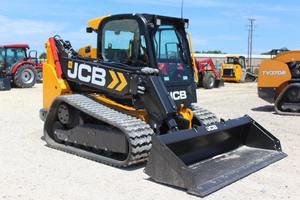 รถตักล้อยางตีนตะขาบ JCB 260T สีเหลือง รถตักขนาดเล็กแบบ Teleskid สำหรับงานก่อสร้าง - Product Image 4