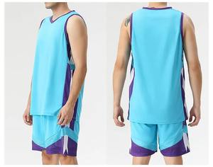 Vente en gros d'uniformes, ensemble d'uniformes de basket-ball personnalisé, ensembles d'uniformes de basket-ball réversibles pour jeunes - Product Image 5