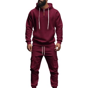 Conjunto Deportivo para Hombre, Sudadera con Cremallera Completa, Chándal para Correr al Aire Libre - Product Image 5