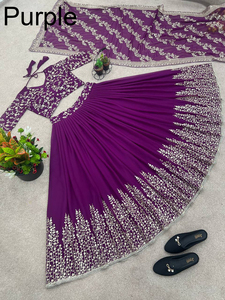 Robe de mariée Lehnga Choli pour filles fête robe de mariée bas prix indien Lehenga Choli avec Dupatta pour femmes - Product Image 3
