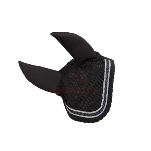 Bonnet d'oreille de cheval en crochet fabriqué au Pakistan, de haute qualité, léger, respirant, lavable, voile anti-mouches pour un style équestre élégant - Product Image 6