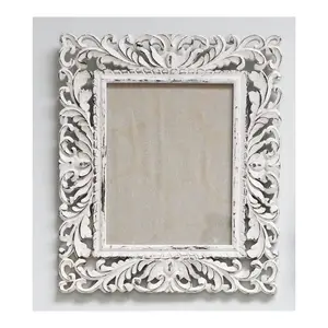 modern fancy design beautiful and decorative acacia mango wood photo frame wholesale supplier at low price