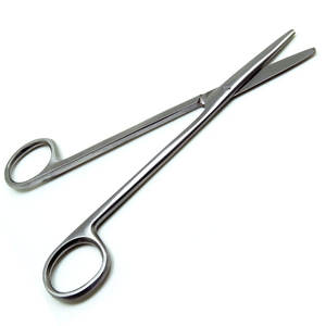 Ciseaux d'opération Porte-aiguilles chirurgicaux en carbure de tungstène de 270mm avec pas de dentelure Instruments de ciseaux chirurgicaux de base - Product Image 6