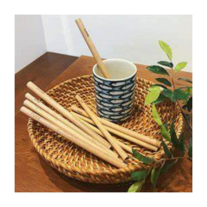 Pajita de bambú natural 100%: paja de bambú vietnamita hecha a mano, perfecta para uso en restaurantes de moda y bebidas caseras sostenibles - Product Image 3