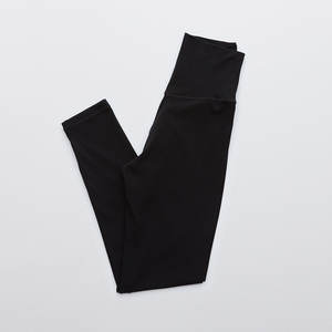 Tissu respirant 88% Nylon 12% Spandex taille haute croisé V taille sport Legging - Product Image 2