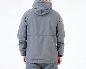 Conjuntos de chándal de invierno de alta calidad con logotipo personalizado de manga larga de talla grande y cremallera completa para hombre - Product Image 4