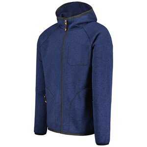 Veste polaire à capuche en tissu doux, chaud et durable de qualité supérieure pour hommes, vêtement d'extérieur classique d'hiver, respirant et lourd - Product Image 3