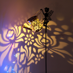 Lámpara Solar de Jardín para Exteriores, Lámpara LED Decorativa para Patio con Diseño de <span class=keywords><strong>Regadera</strong></span> de Hadas - Product Image 2