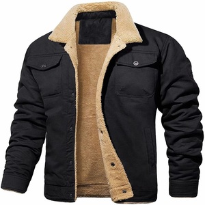 Veste matelassée décontractée à col montant pour homme, nouvelle collection hiver, qualité supérieure, tissée, imperméable, en coton, vente en gros - Product Image 4