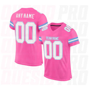 Maillot de football américain de haute qualité – Meilleur prix, vêtements de sport respirants, broderie OEM, sublimation, uniforme d'équipe pour l'entraînement et les matchs - Product Image 1