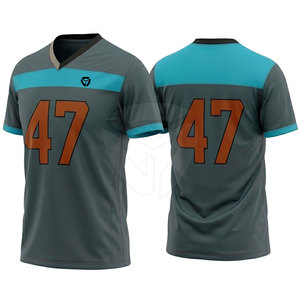 Maillot de football américain de qualité supérieure, tissu léger et respirant, coupe confortable, parfait pour l'entraînement et les performances sportives - Product Image 2