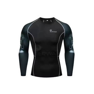 Rash Guard transpirable de último diseño para hombres Hecho en Pakistán Servicio OEM Venta al por mayor Rash Guard - Product Image 1