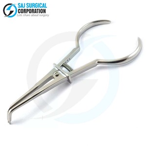 Gran oferta, fórceps de presa de goma Dental de acero inoxidable, abrazadera de marfil, Odontología de acero inoxidable, juego Dental CE, instrumento quirúrgico ISO - Product Image 2