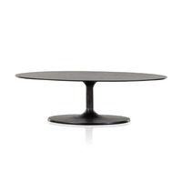 Table basse moderne en métal écologique de luxe, design tulipe, pour petit appartement, salon, meubles de maison, M.R. Modèle artisanal