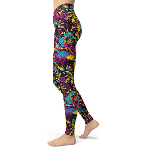 Concevez Votre Propre Style À La Mode En Gros Sublimation Personnalisée Femmes Legging Bon Matériel Oem Services Offre Spéciale Imprimé Legging - Product Image 4
