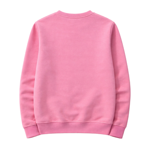 Sweat-shirt à col rond rose Soror Crewneck, sororité grecque, vêtements décontractés élégants pour femmes, rose et vert, sororité universitaire - Product Image 4