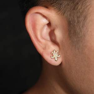 Boucles d'oreilles Iris Moissanite - Product Image 2