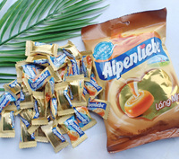 Échantillon gratuit Alpenlieb bonbons durs saveur lait caramel 115.5g fournisseur de produits de confiserie bonbons au lait caramen bonbons à la crème