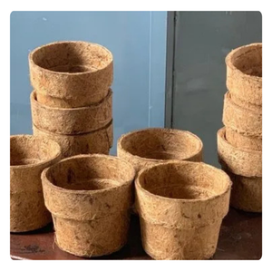 Jardinières écologiques en fibre de coco-Biodégradables et durables-Parfait pour une utilisation en intérieur et en extérieur - Product Image 3