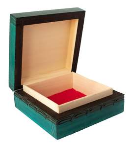 กล่องของขวัญและกล่องเครื่องประดับทำจากไม้ธรรมชาติเหมาะสำหรับตกแต่งบ้าน - Product Image 1