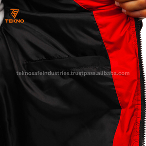 Chaquetas acolchadas de talla grande de estilo de moda de alta calidad al por mayor, chaqueta acolchada transpirable en blanco de invierno para hombre personalizada al por mayor, servicio OEM - Product Image 2