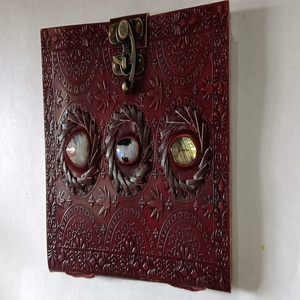 Hecho a medida ágata hermoso hecho a mano diario material de cuero con apariencia artística para regalar - Product Image 2