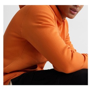 Sudadera con Capucha Extra Grande de Algodón 100%, Impresión de Logotipo Personalizado, Tela de Felpa de Alta Calidad, Talla Grande, Lisa, Teñida, para Invierno - Product Image 2