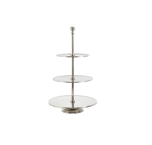 Base de Metal Ancha para Pasteles Grandes, Ofrece Soporte Completo y Presentación Equilibrada - Product Image 5