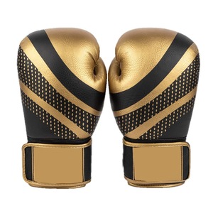 Guantes de Boxeo Profesionales con Cordones, Dedos Completos, Logotipo Personalizado, Cuero Vacuno, Cómodos para Entrenamiento de Combate, Color/Talla Personalizables - Product Image 3