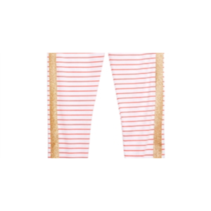 Leggings marroni con strisce glitterate Epic Threads per bambine, taglia 5 - Product Image 3