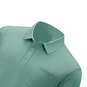 Nuevo 2025 calidad premium 100% algodón secado rápido manga corta hombres alta calidad personalizado deporte Polo ajuste - Product Image 6