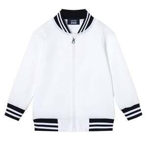 Varsity Jacket Zip Up Letterman Jacket Survêtement Printemps Automne Vêtements Rose Chaud - Product Image 1
