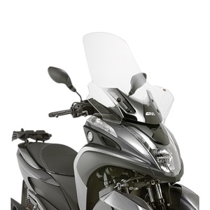 Parabrezza Trasparente GIVI 2120DT Nuovo per Yamaha Tricity 125 155 2014-2024, Parabrezza Moto per Modelli 2014-2024 - Product Image 1