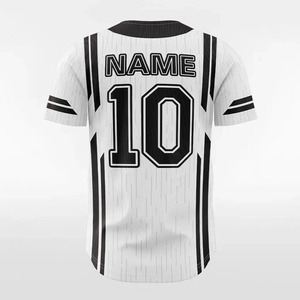 เสื้อเบสบอลและซอฟต์บอลเยาวชนแบบสั่งทำพิเศษ พิมพ์ลายตามต้องการ แขนสั้น โรงงานขายส่งเสื้อเบสบอลสั่งทำพิเศษ - Product Image 2