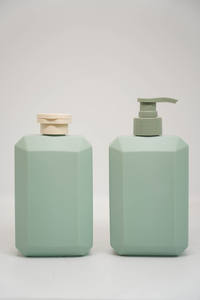 เครื่องบรรจุของเหลวหลายสีขวด HDPE 350มล. สำหรับแชมพูครีมนวดหัว - Product Image 2