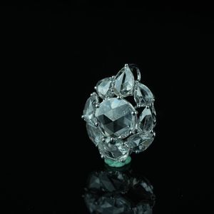 Premium 1.56ct laboratorio crecido diamante moissanite peso ligero colgante oro rosa oro plata pera redonda IGI SGL venta al por mayor oem odm - Product Image 5