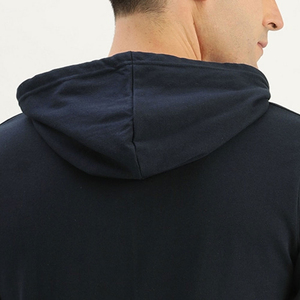 Sweat à capuche en molleton 100% coton de haute qualité, fabriqué directement par le fabricant, avec logo 3D solide, parfait pour un usage quotidien, avec fermeture éclair sur le devant - Product Image 4