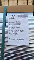 Profilé métallique galvanisé pour cloison sèche, profilés perforés, ossature métallique, fourrure Placo 47 mm