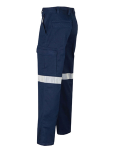 Pantalones de Trabajo de Seguridad Reflectantes de Algodón 100% con Logotipo Personalizado al por Mayor, Ropa de Trabajo Protectora para Uniformes de Trabajadores de la Construcción - Product Image 6